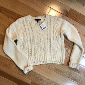 Lucca Couture Cropped Sweater